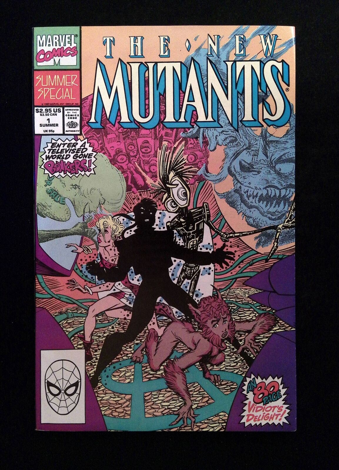 New Mutants Summer Special #1 MARVEL Comics 1990 VF/NM
