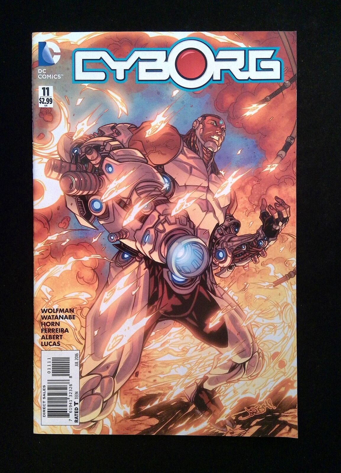Cyborg #11 DC Comics 2016 VF/NM