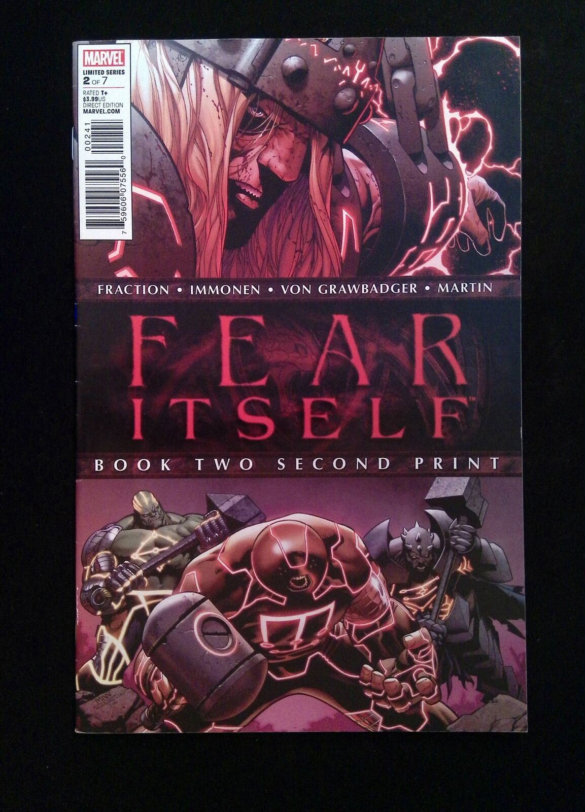 Fear Ifself #2 MARVEL Comics 2011 VF+