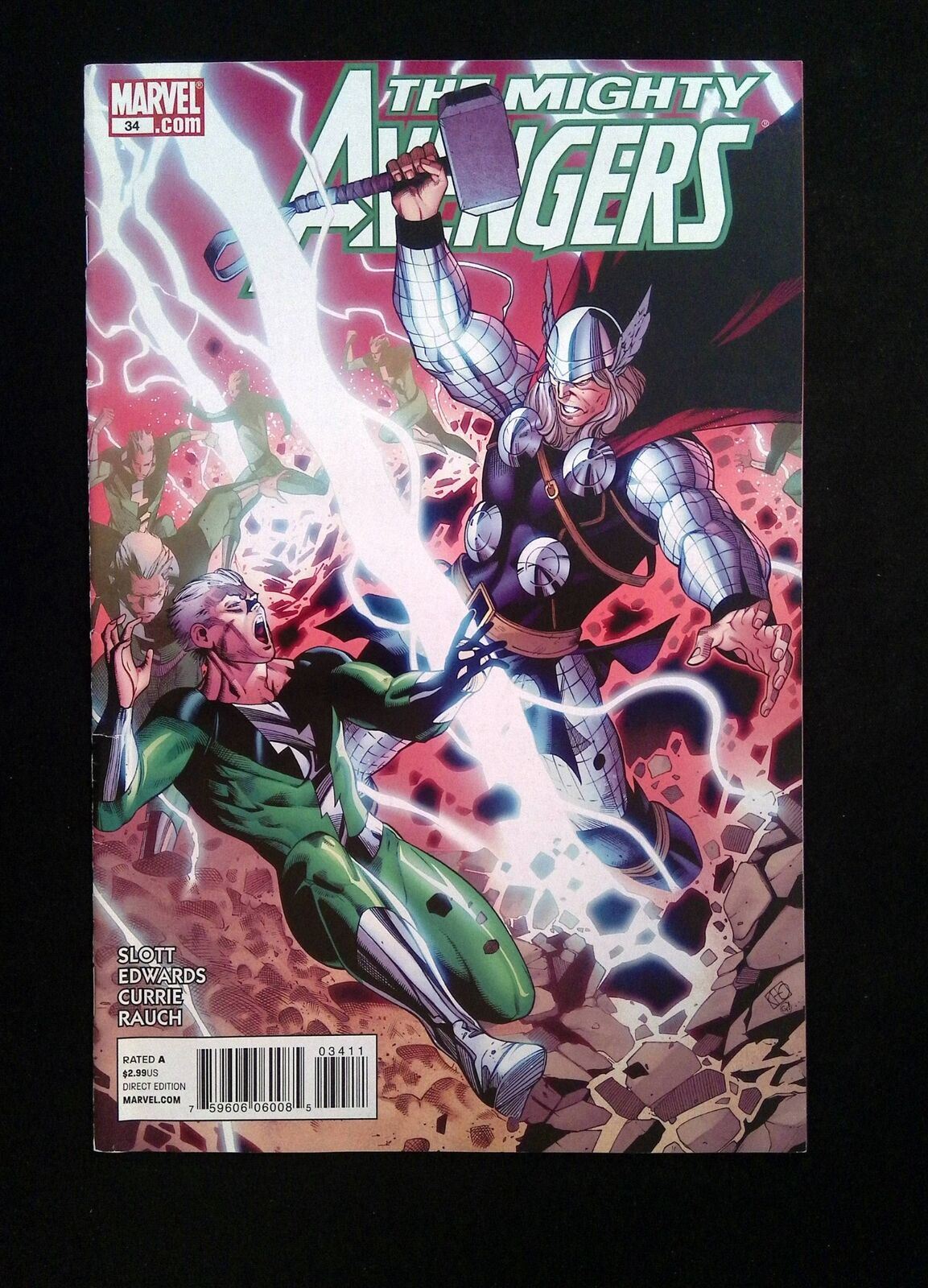 Mighty Avengers #34 MARVEL Comics 2010 VF