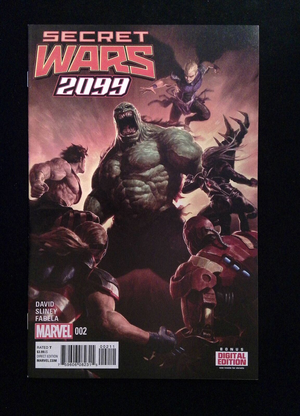 Secret Wars 2099 #2 MARVEL Comics 2015 NM