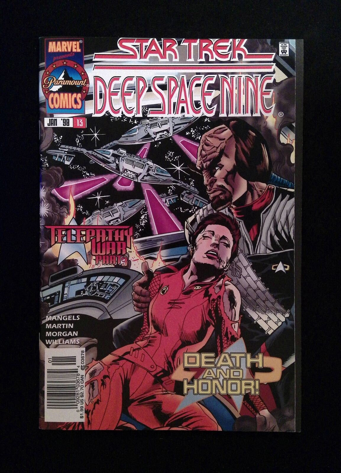 Star Trek Deep Space Nine #13 Marvel Comics 1998 VF+ Newsstand