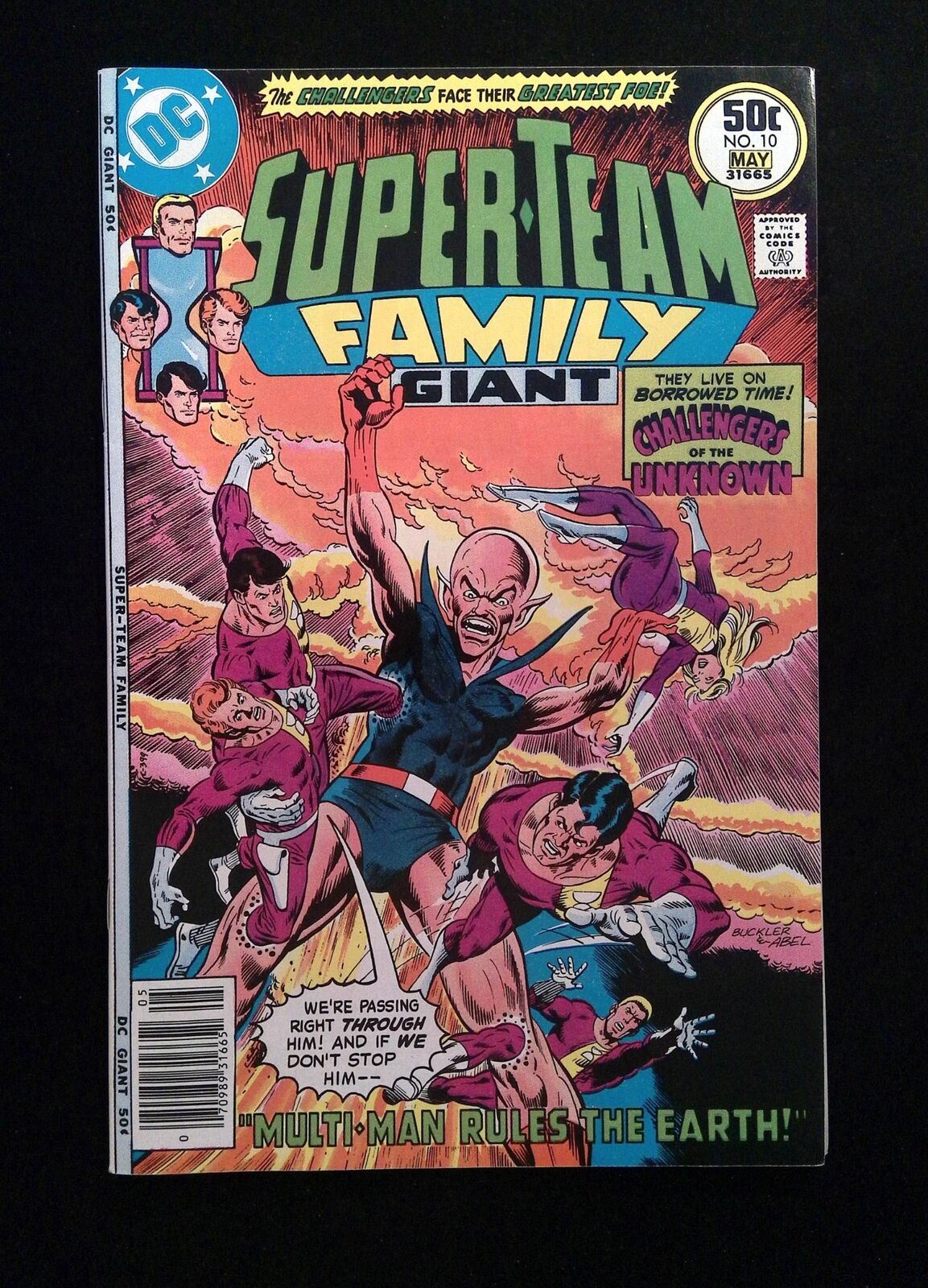Super-Team Family #10 DC Comics 1977 VF+ NEWSSTAND