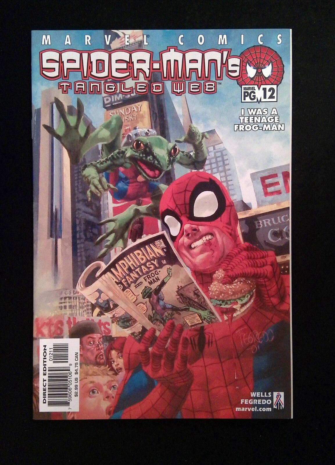 Spider-Man's Tangled Web #12 MARVEL Comics 2002 NM-