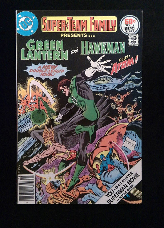 Super-Team Family #12  DC Comics 1977 VF+ NEWSSTAND