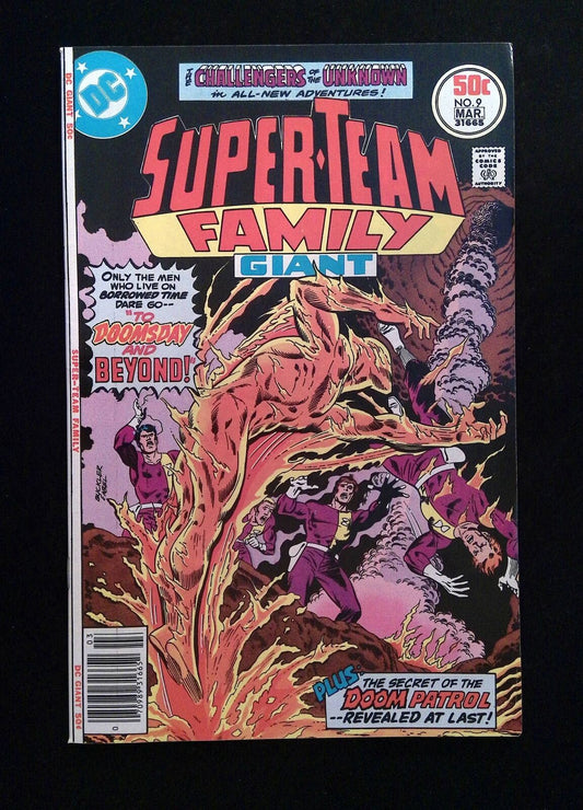 Super-Team Family #9  DC Comics 1977 VF NEWSSTAND