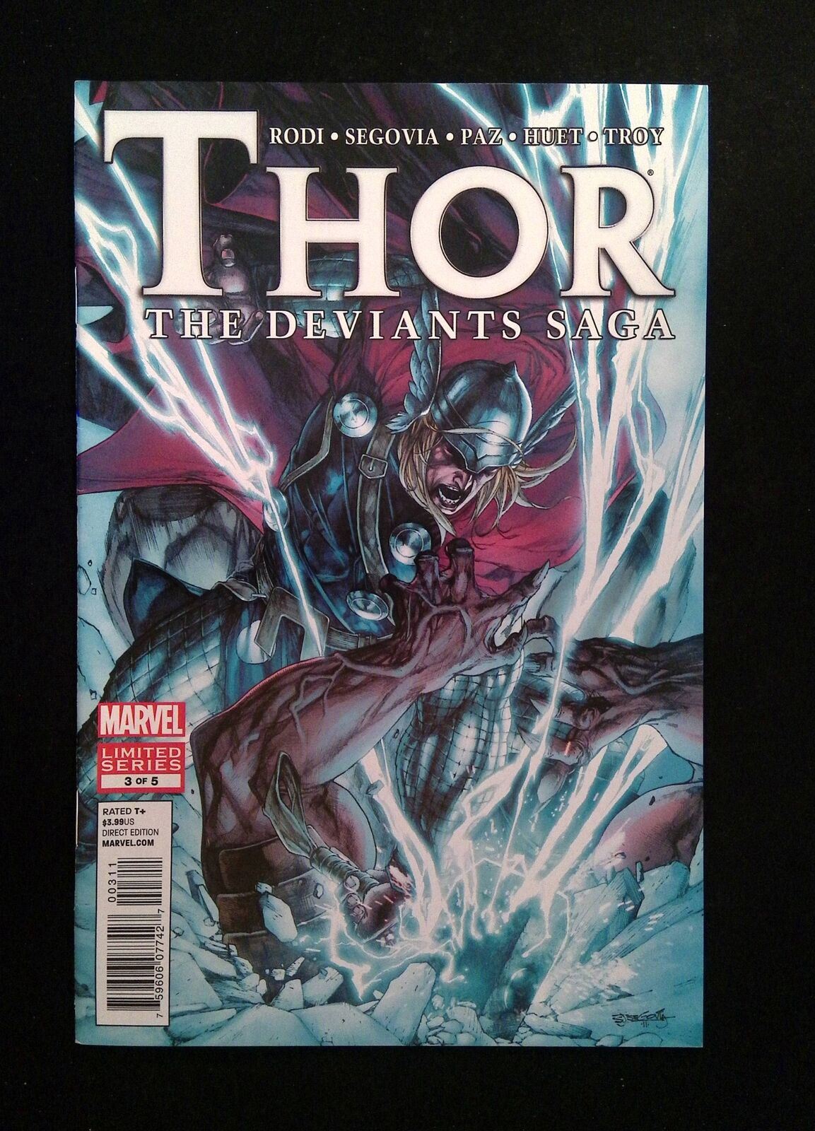 Thor Deviants Saga #3 Marvel Comics 2012 VF+