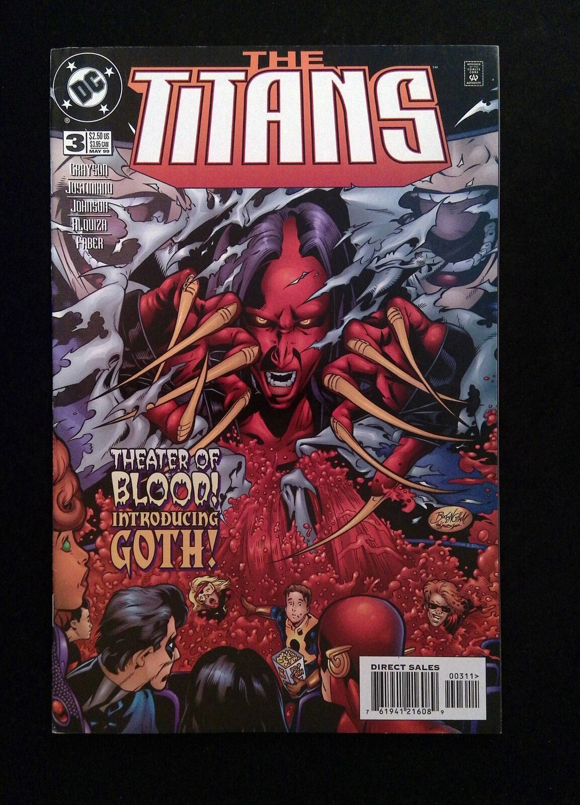 Titans #3 DC Comics 1999 VF+