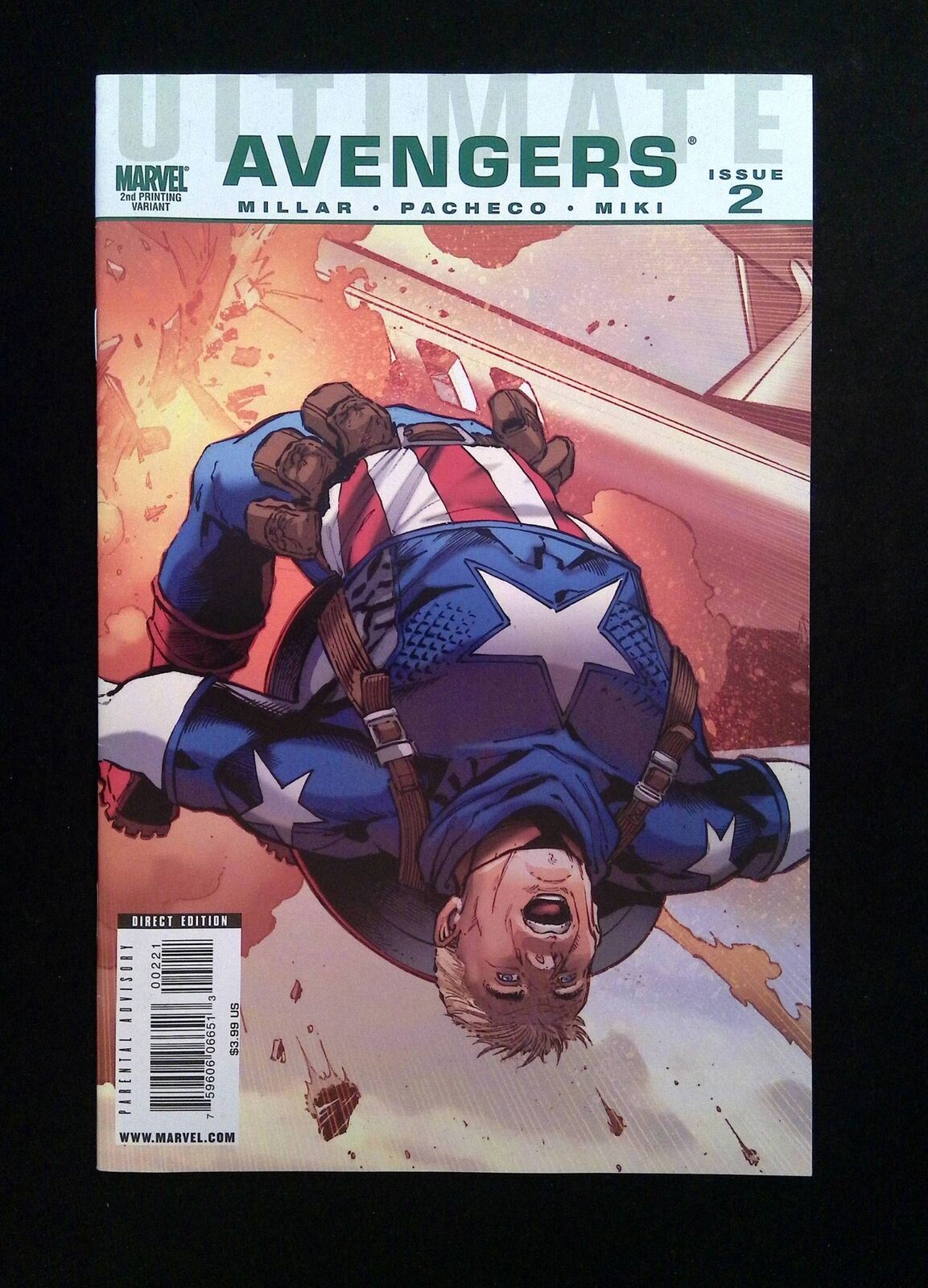 Ultimate Avengers #2B MARVEL Comics 2010 VF/NM PACHECO & MIKI VARIANT