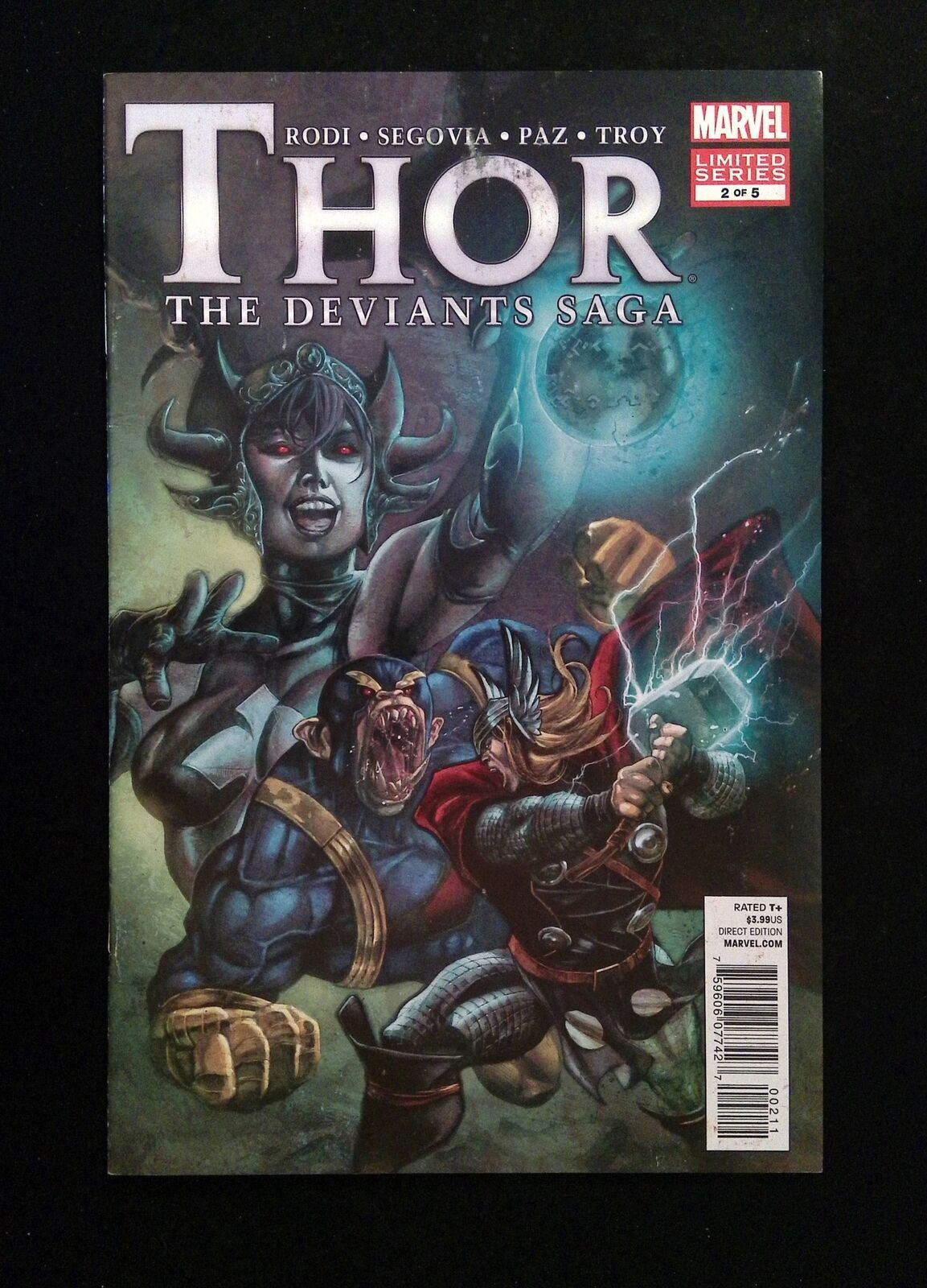 Thor Deviants Saga #2 Marvel Comics 2012 VF+