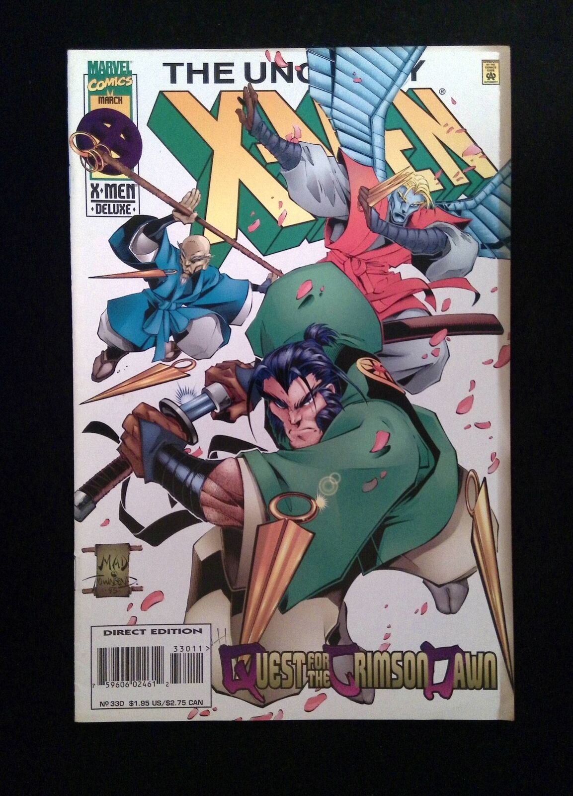 Uncanny X-Men #330 Marvel Comics 1996 VF+