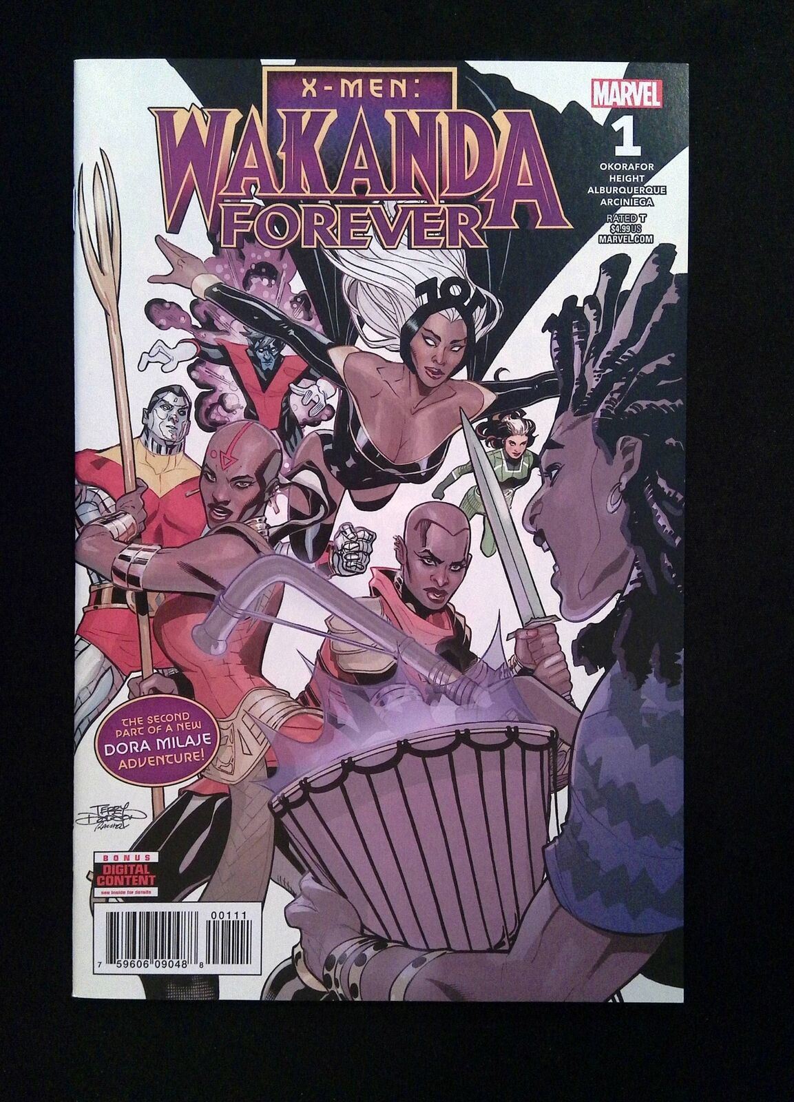 Wakanda Forever X-Men #1 Marvel Comics 2018 NM