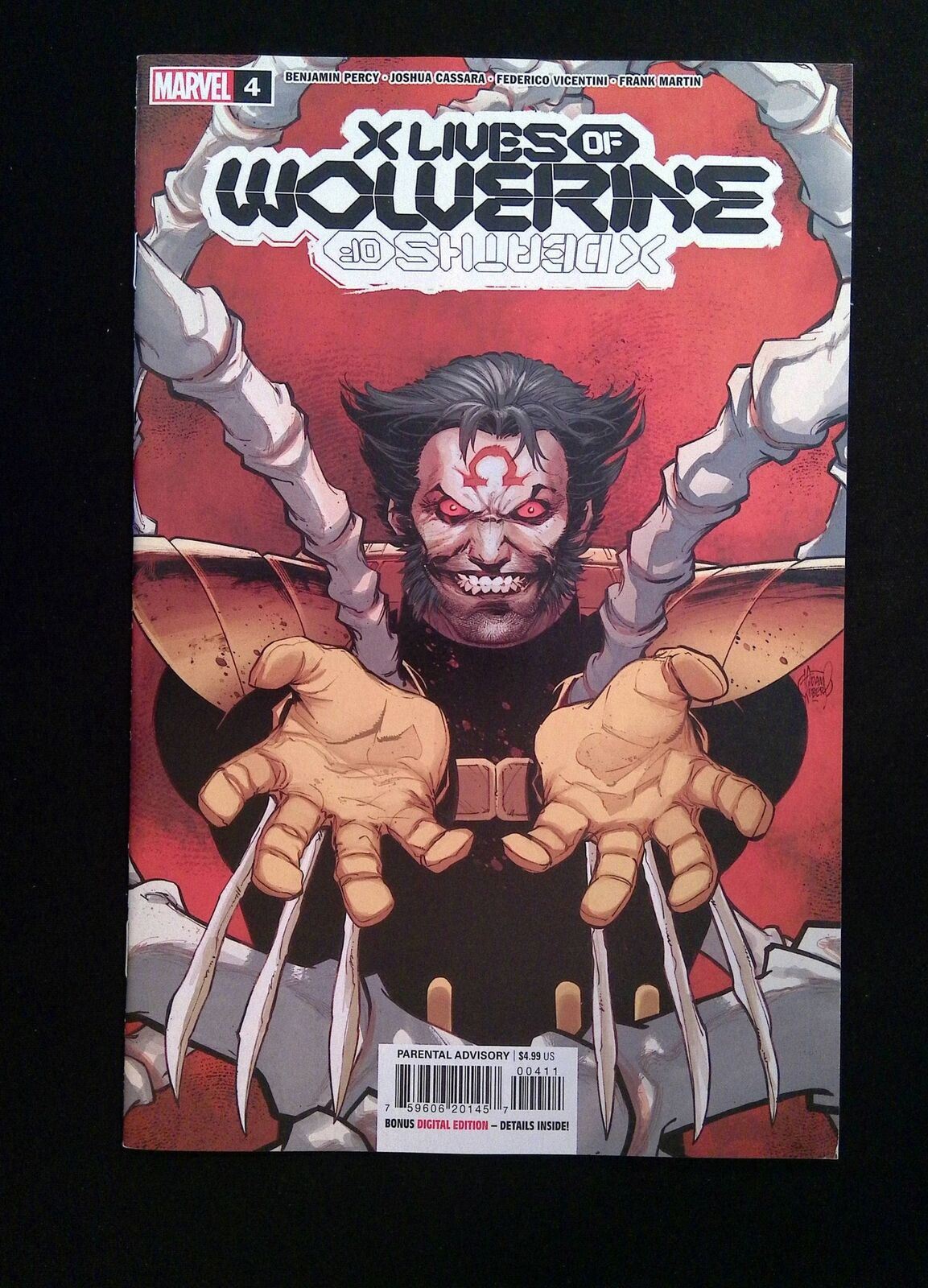 X Live of Wolverine #4 MARVEL Comics 2022 VF/NM