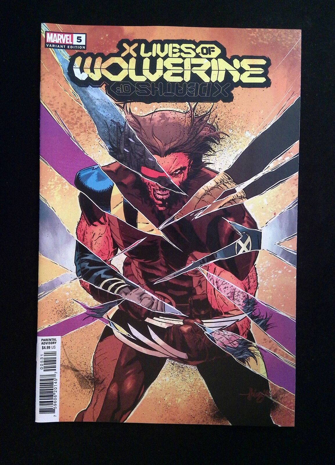 X Live of Wolverine #5F MARVEL Comics 2022 NM Dauterman Variant