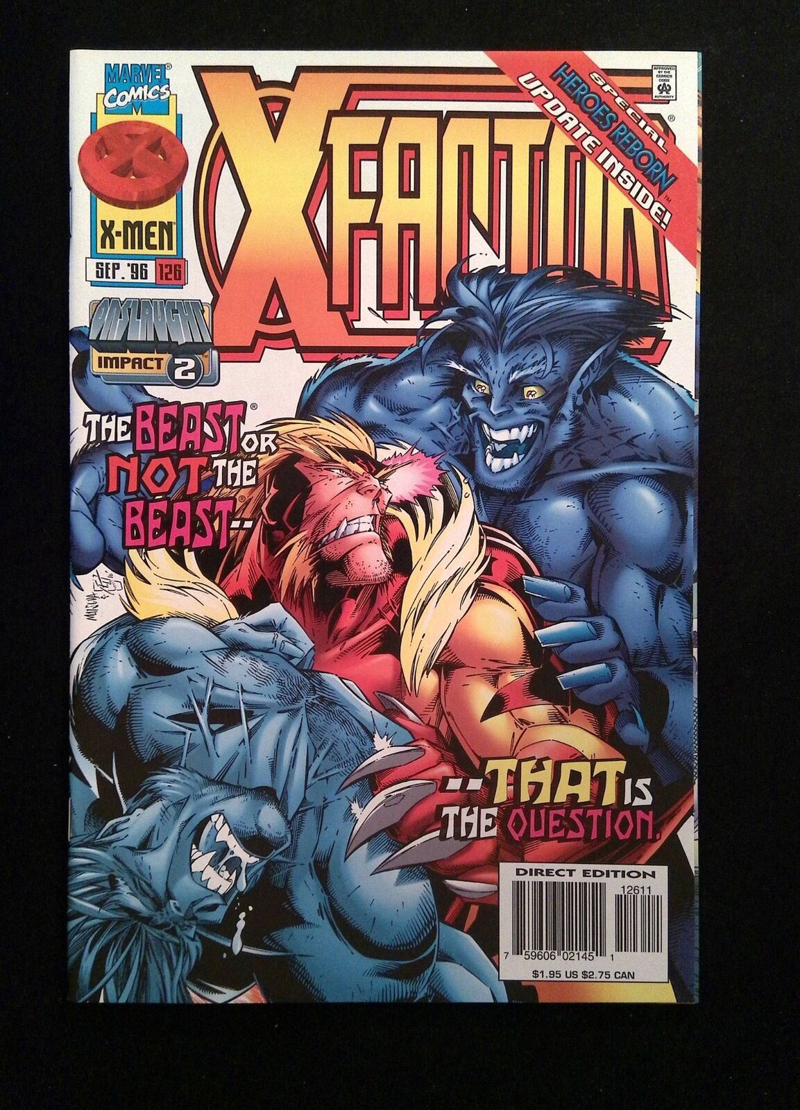 X-Factor #126 Marvel Comics 1996 VF+