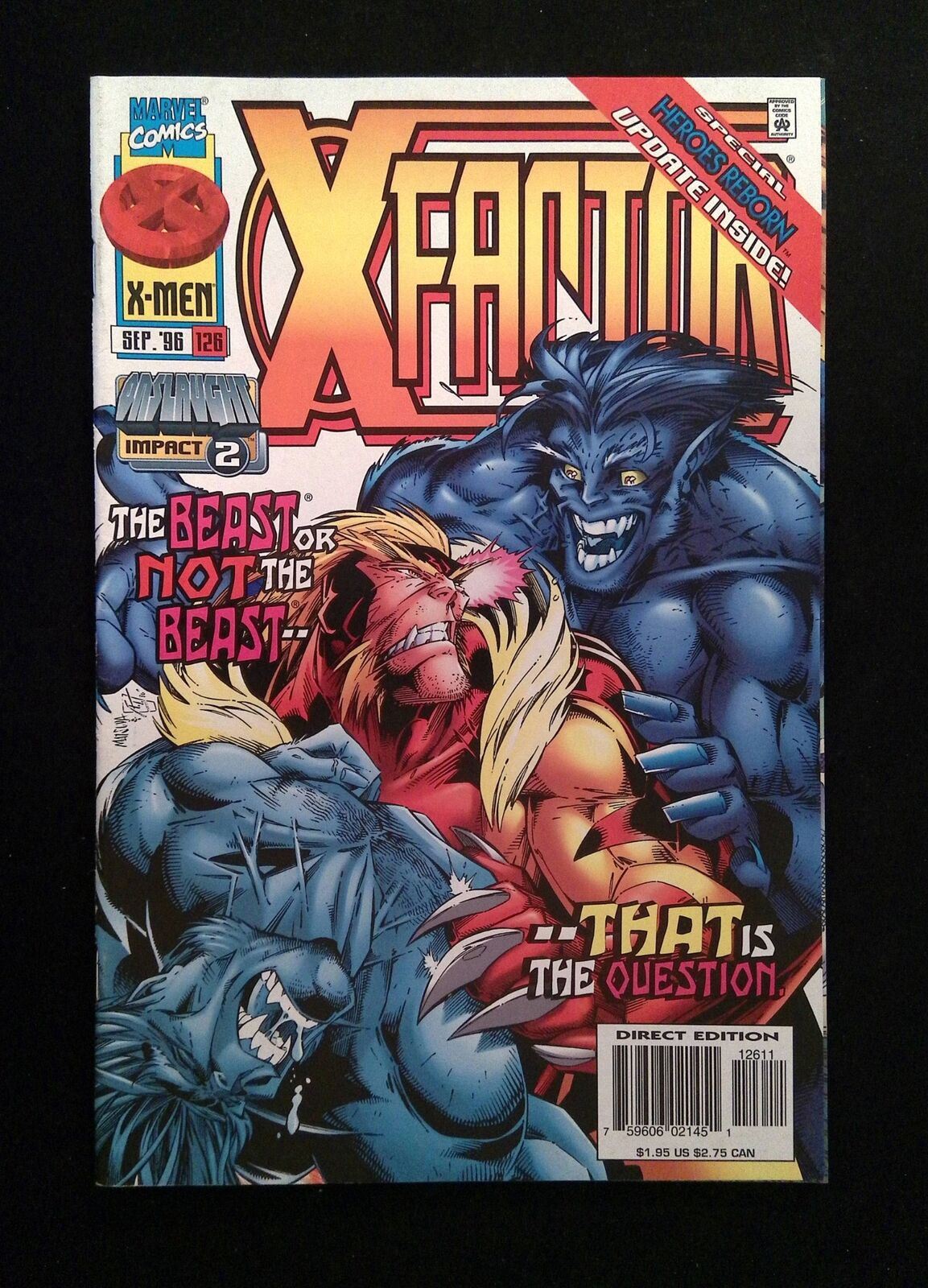 X-Factor #126 Marvel Comics 1996 VF
