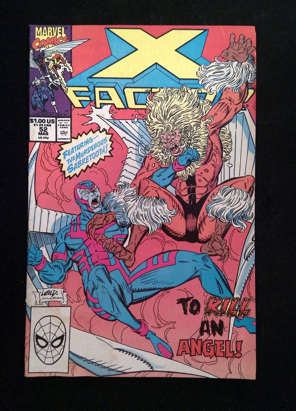 X-Factor #52 Marvel Comics 1990 FN