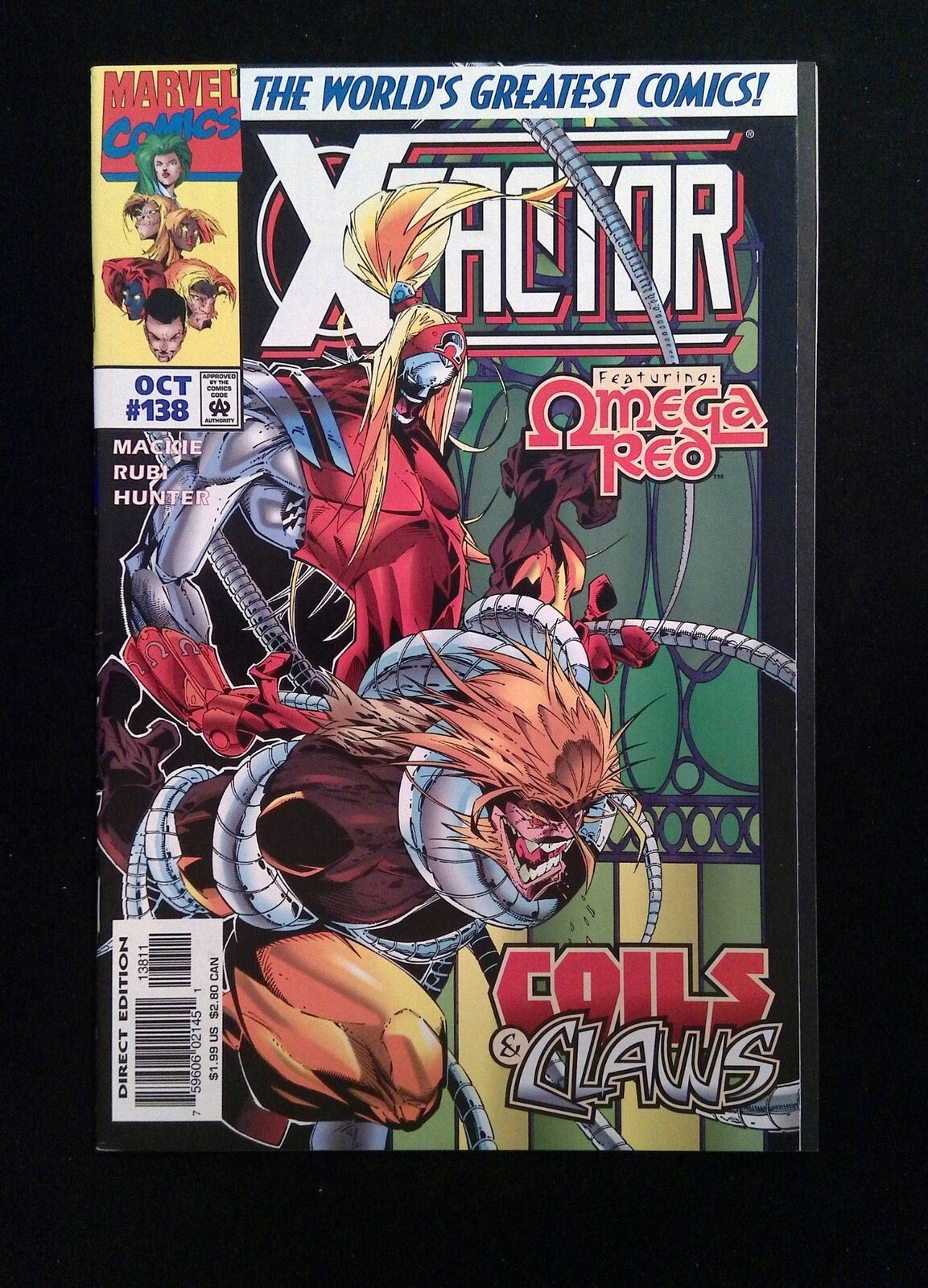 X-Factor #138 Marvel Comics 1997 VF+
