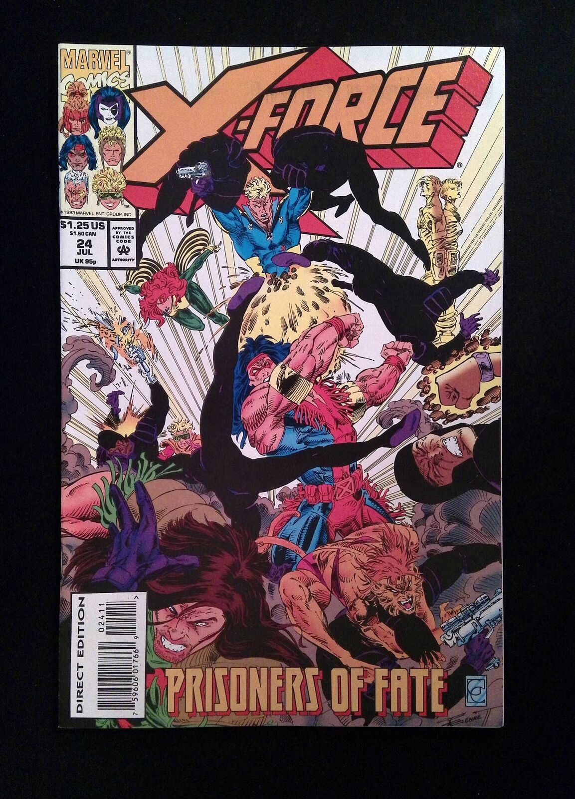 X-Force #24 MARVEL Comics 1993 NM