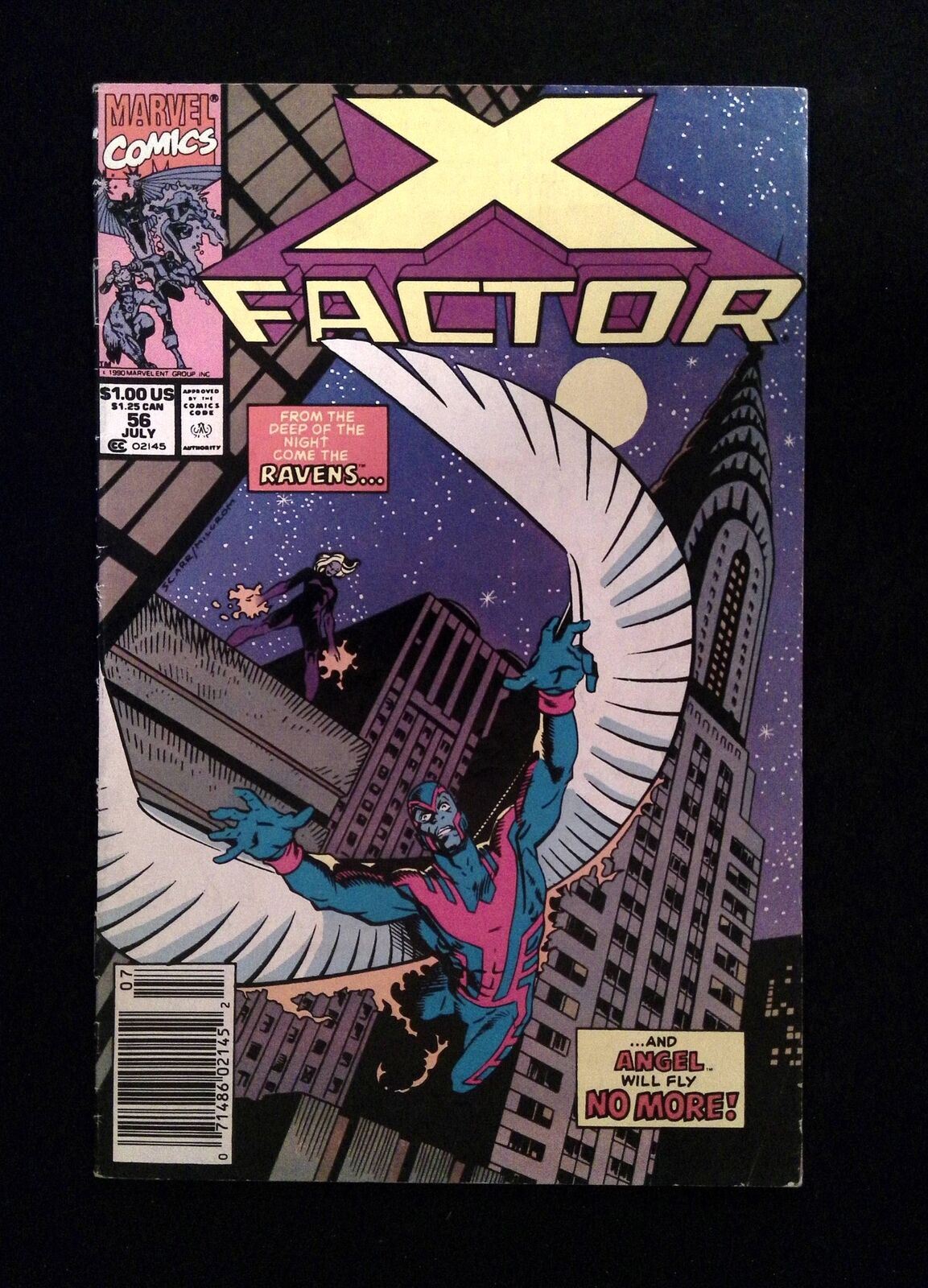 X-Factor #56 Marvel Comics 1990 FN/VF Newsstand