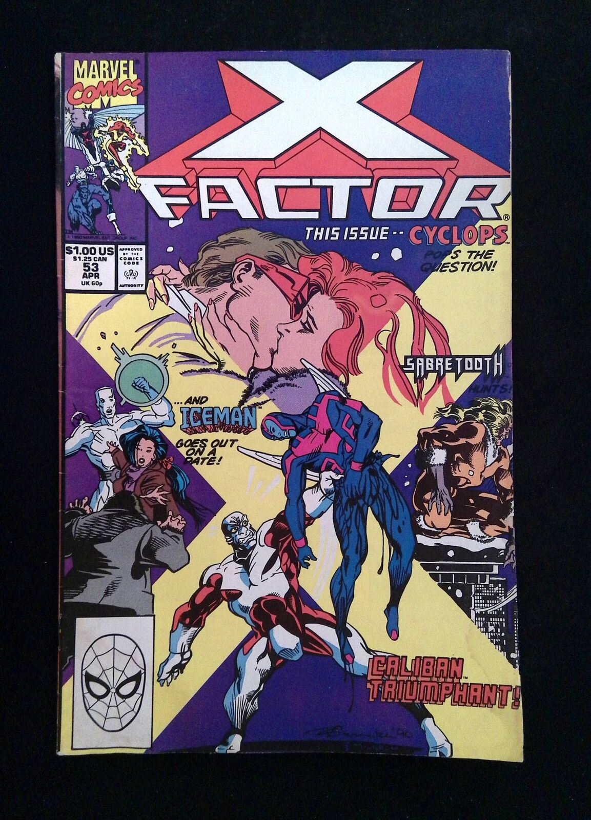 X-Factor #53 Marvel Comics 1990 FN-