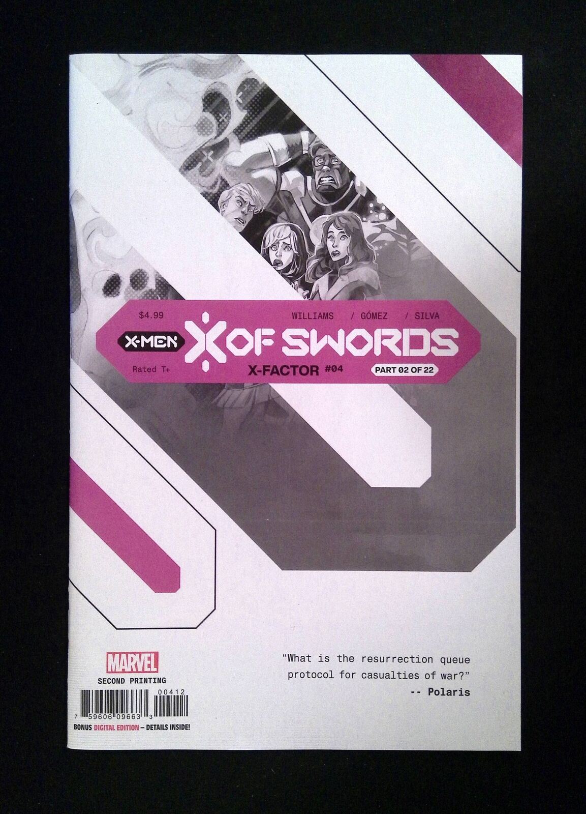 X-Force #4E Marvel Comics 2021 NM- 2nd Printing Variant