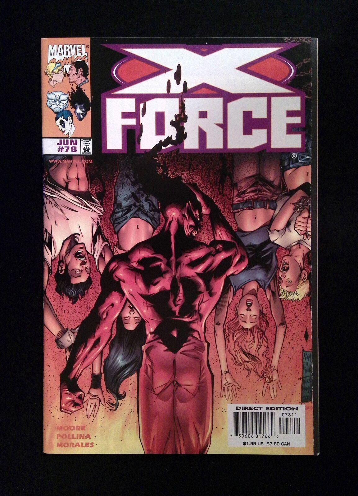 X-Force #78 Marvel Comics 1998 VF/NM