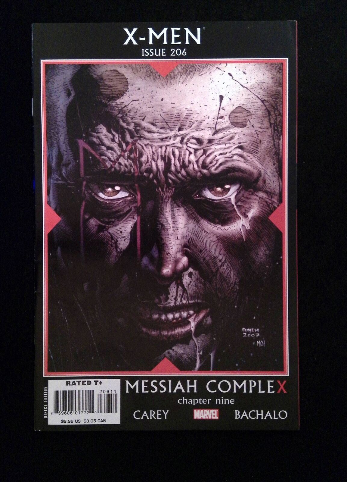 X-Men #206 Marvel Comics 2008 VF+