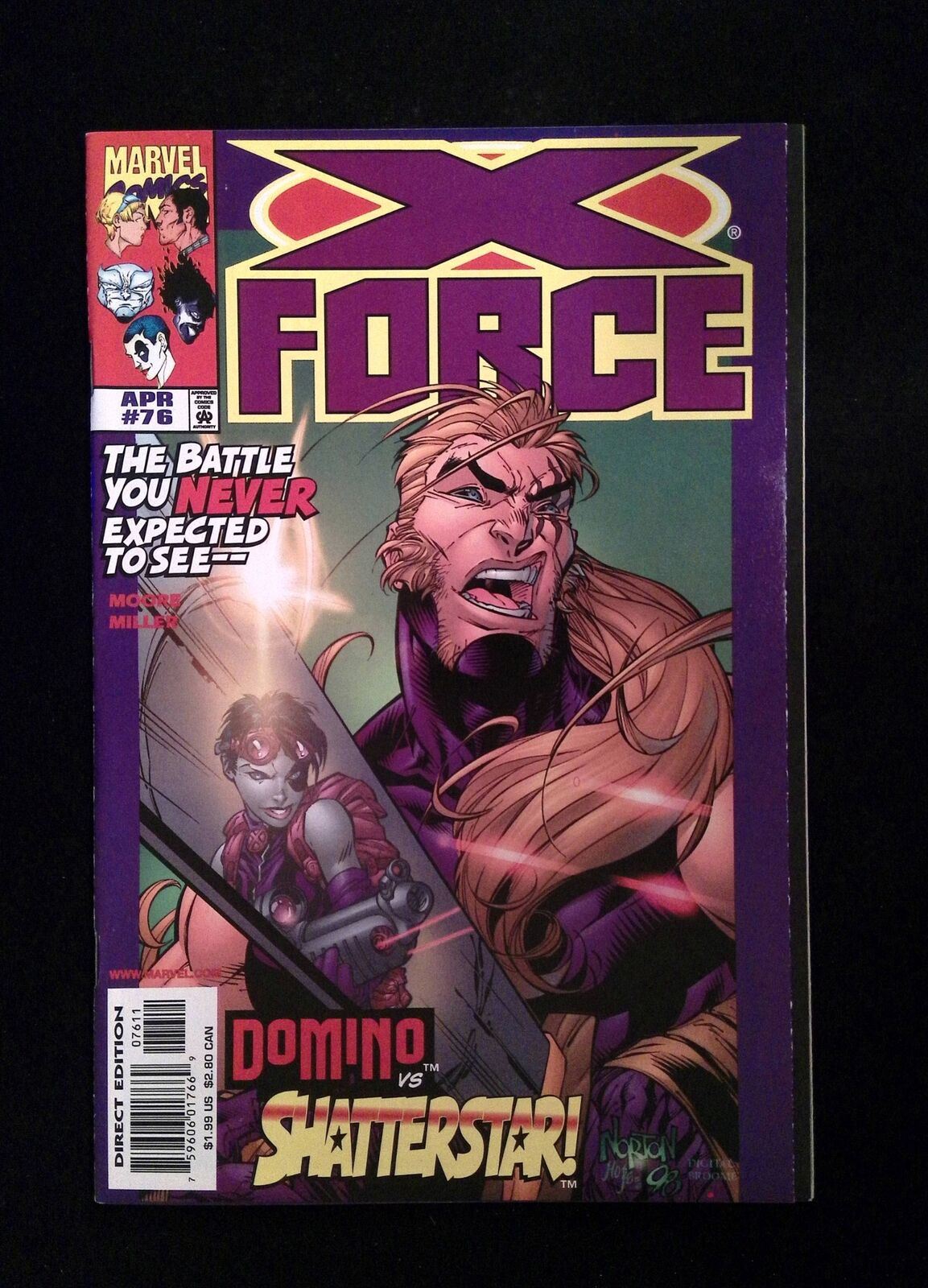 X-Force #76 Marvel Comics 1998 VF+