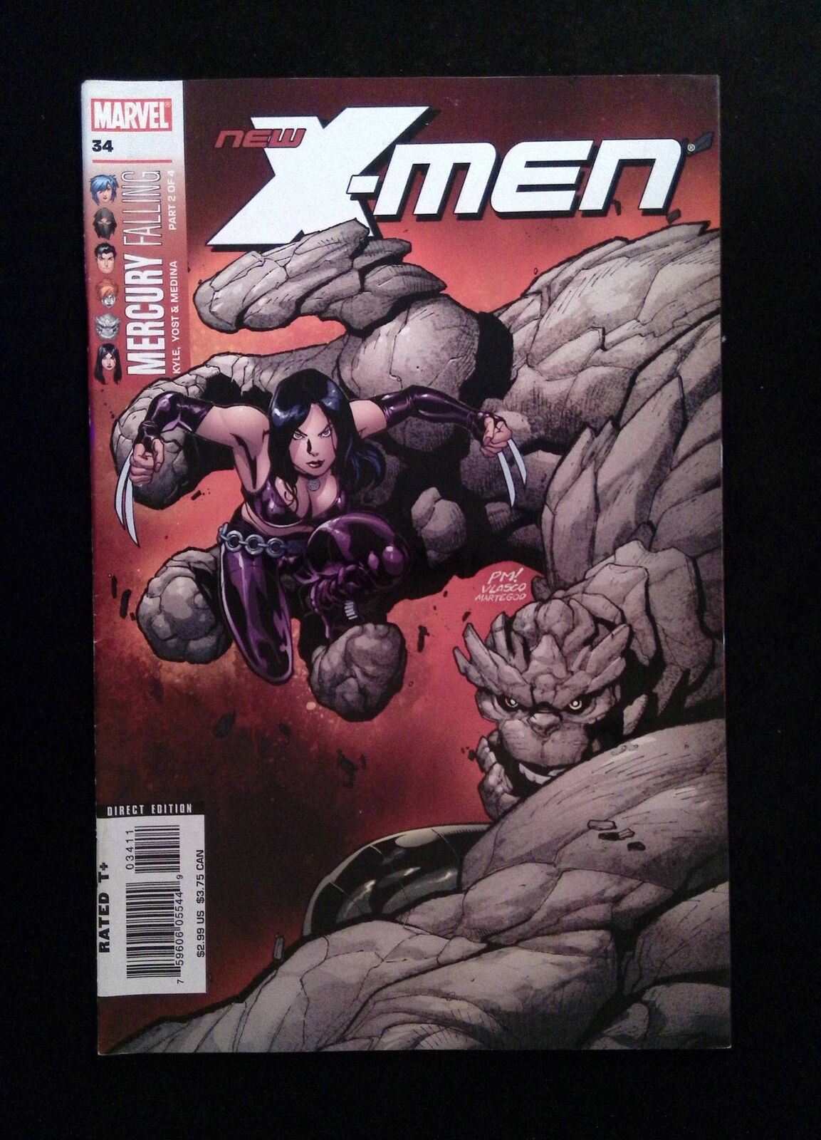 X-Men #34 Marvel Comics 2007 VF+
