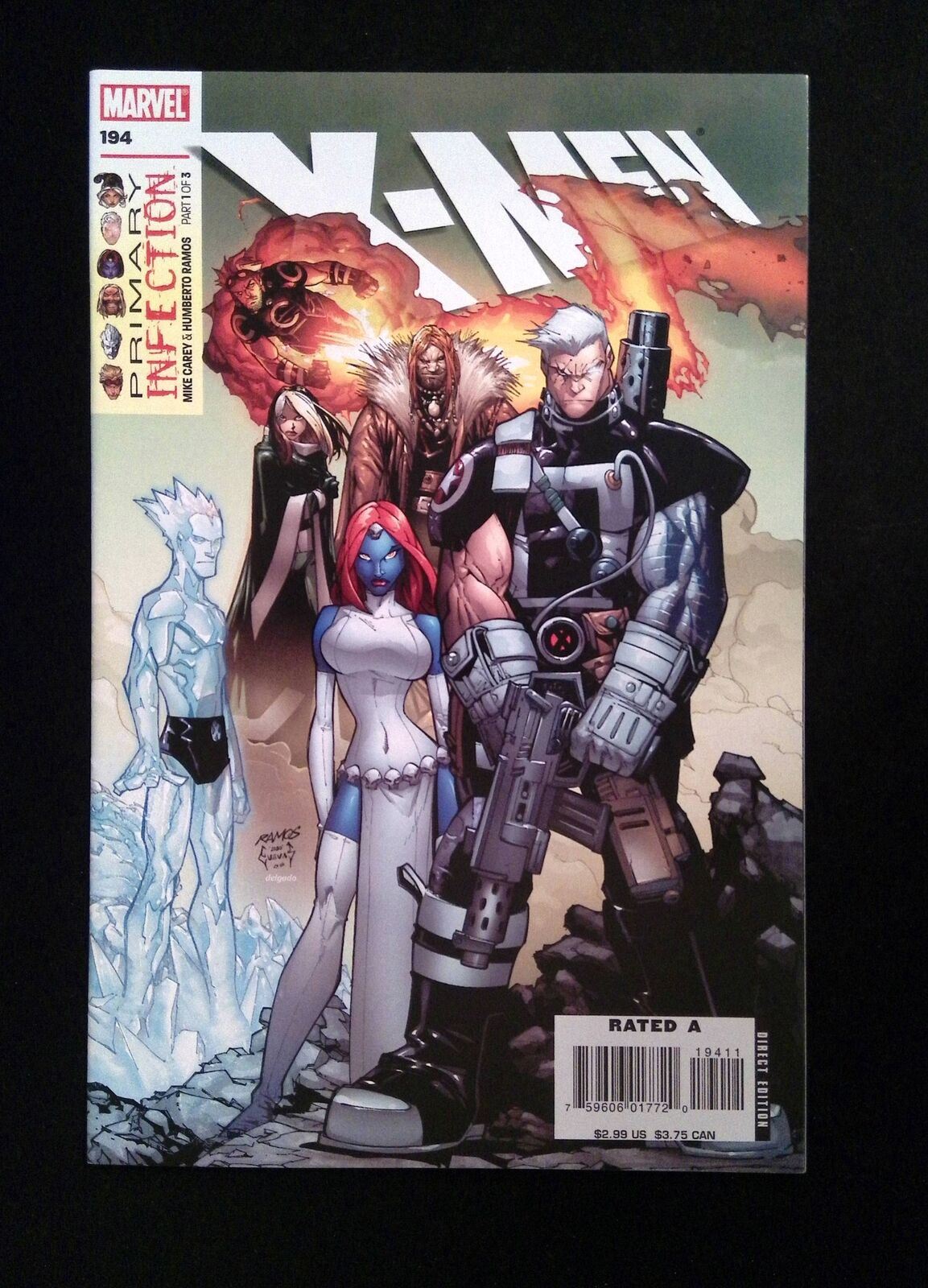 X-Men #194 Marvel Comics 2007 VF/NM