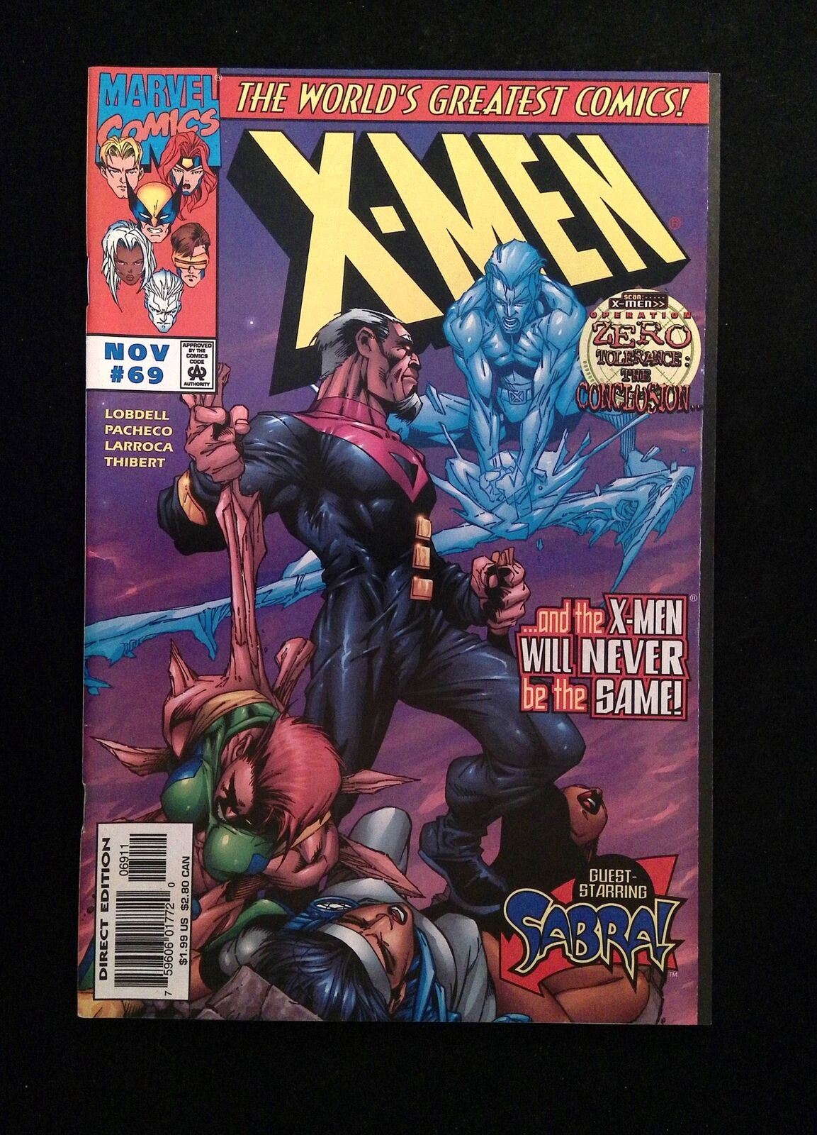 X-Men #69 Marvel Comics 1997 VF+