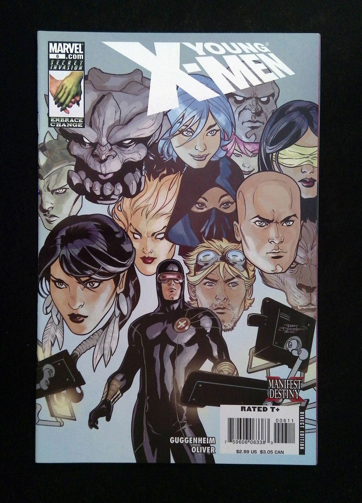 Young X-Men #6 Marvel Comics 2008 VF/NM