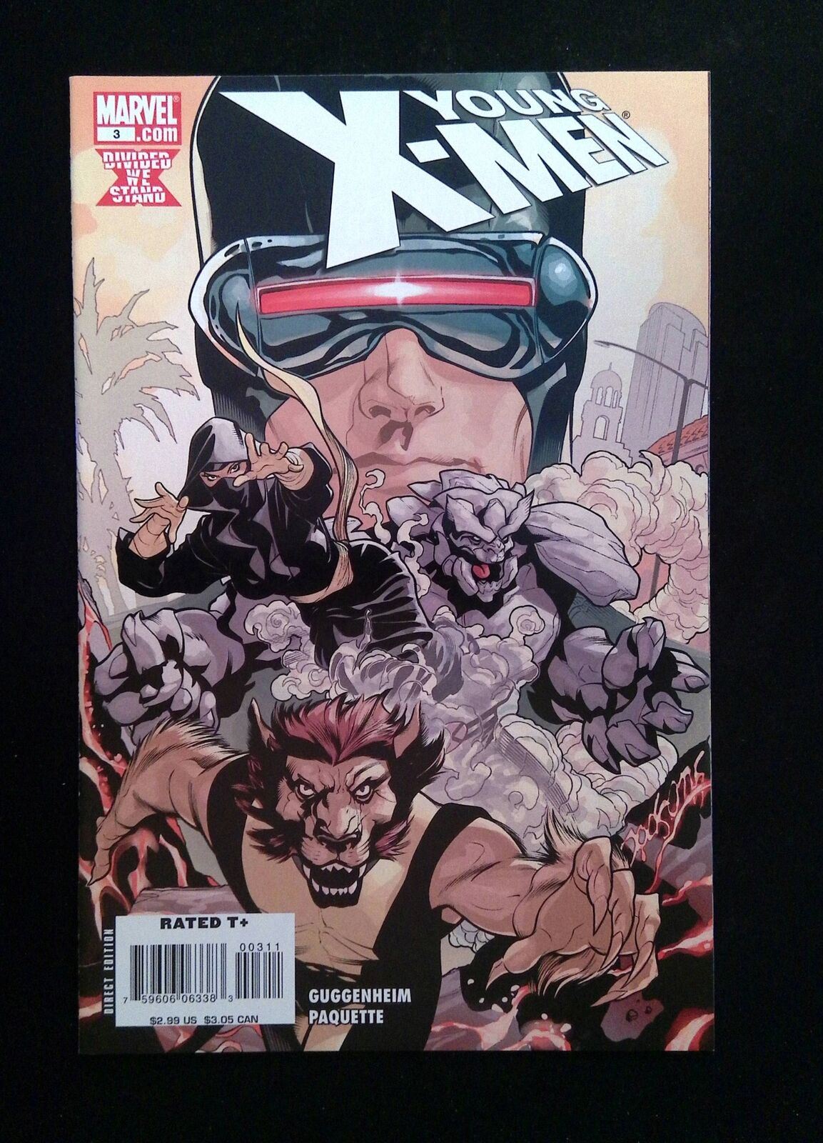 Young X-Men #3 Marvel Comics 2008 NM-