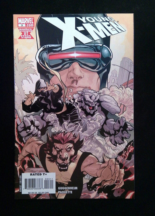 Young X-Men #3  Marvel Comics 2008 NM-