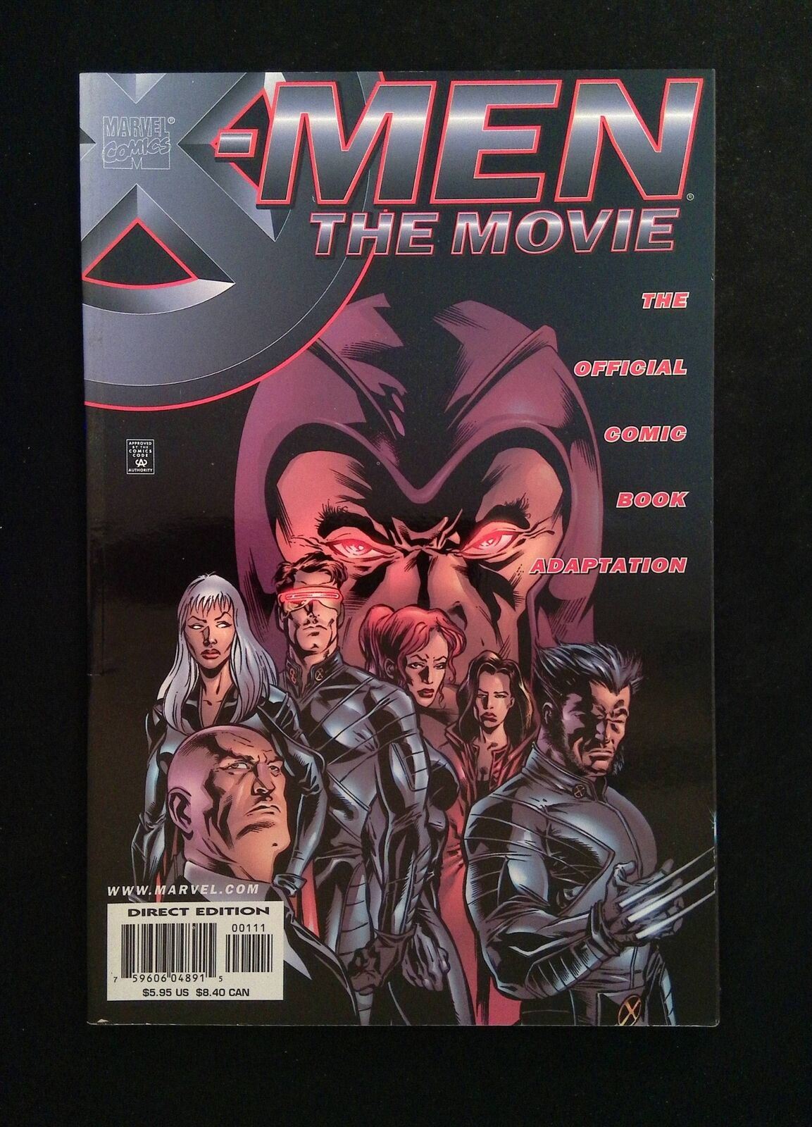 X-Men The Movie #1B MARVEL Comics 2000 NM- VARIANT COVER