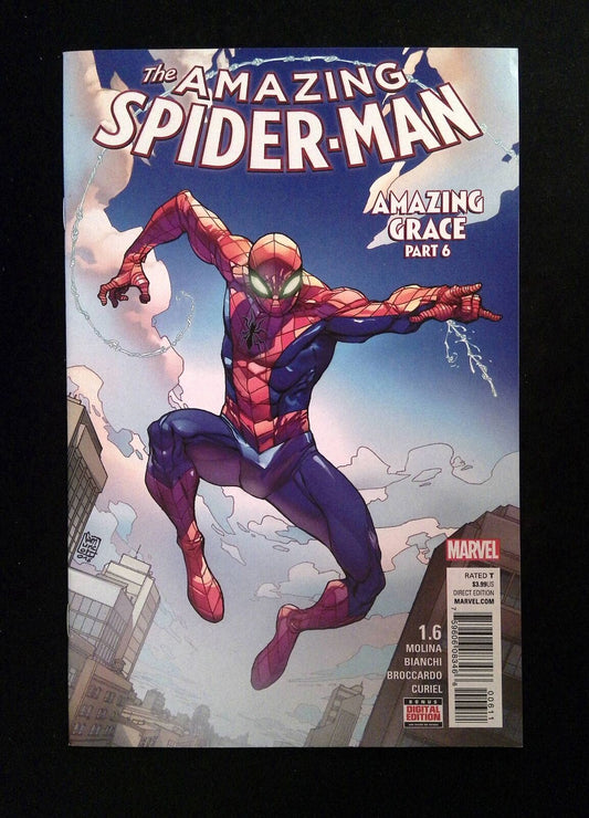 Amazing Spider-Man  #1.6 (4th Series) Marvel Comics 2016 VF+  Camuncoli Variant