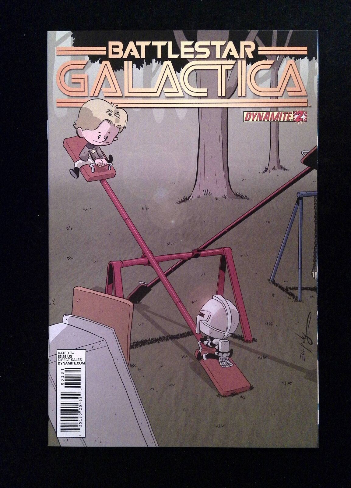 Battlestar Galactica #2SUB Dynamite Comics 2013 NM Eliopoulos Variant