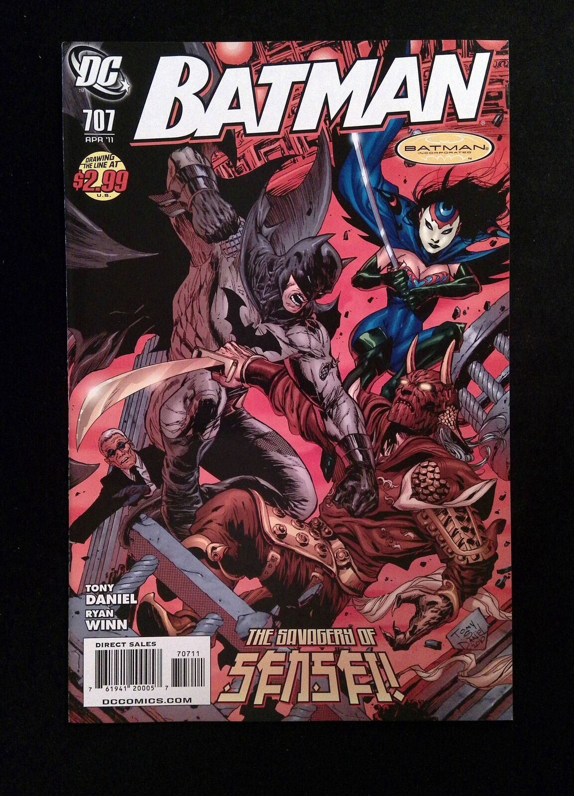 Batman #707 DC Comics 2011 VF/NM