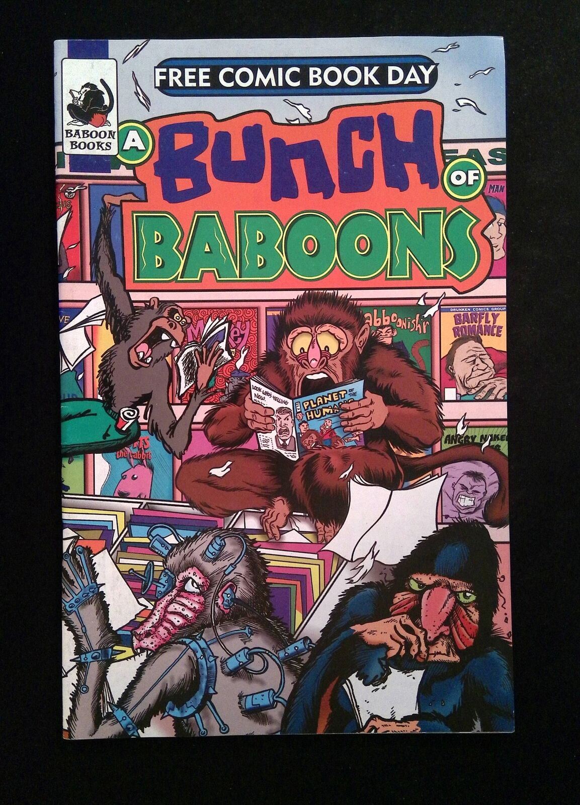 Bunch of Baboons #0 BABOON BOOK Comics 2004 VF+