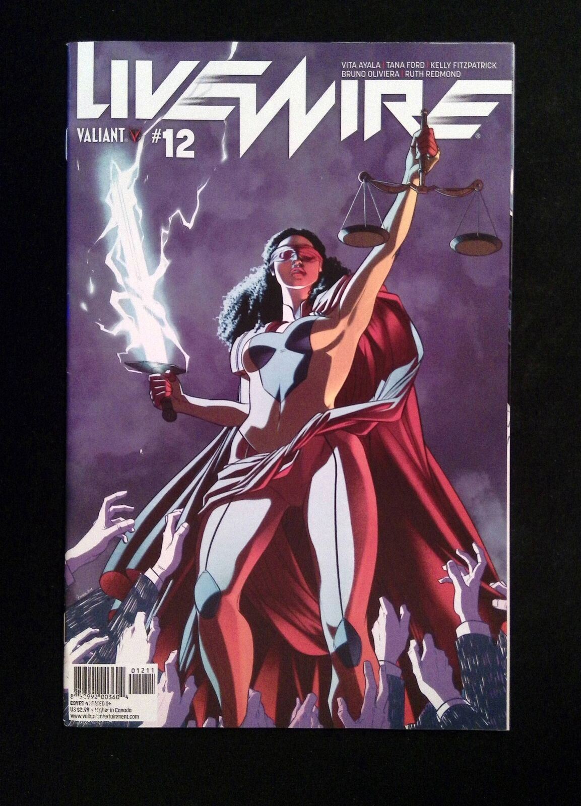 Livewire #12A VALIANT Comics 2019 VF/NM