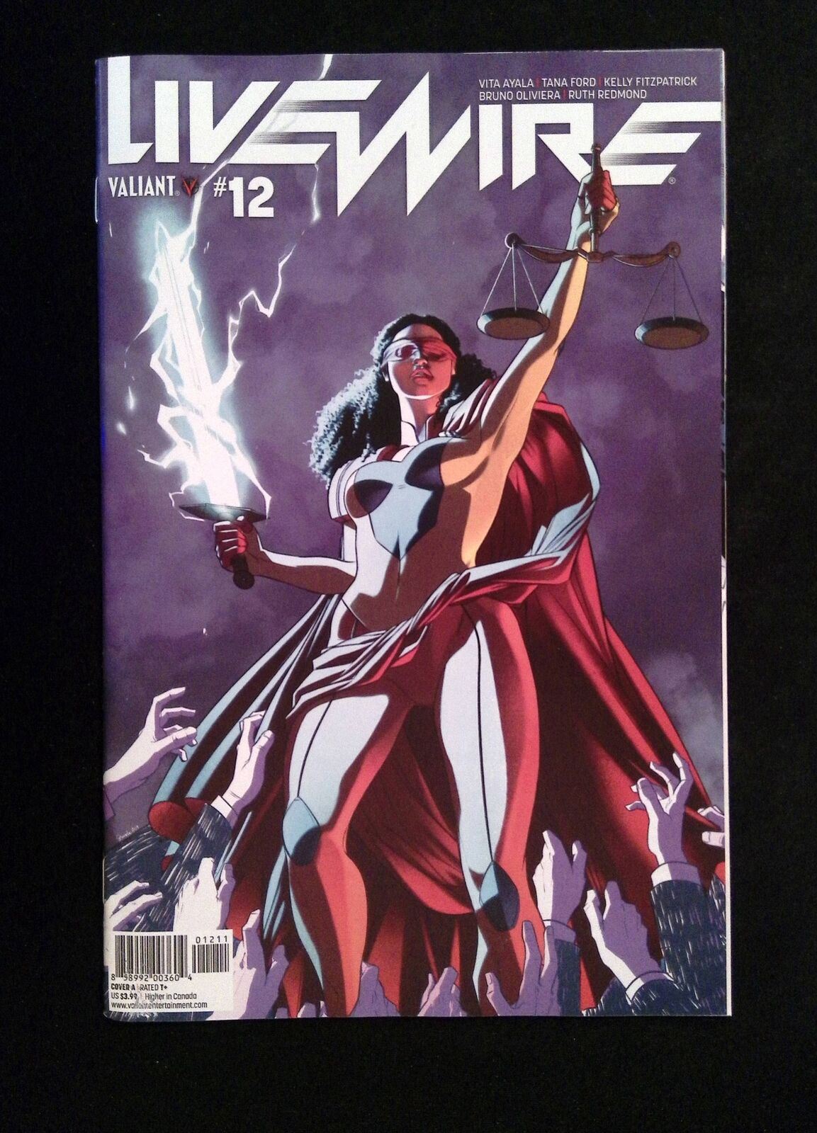 Livewire #12A VALIANT Comics 2019 NM
