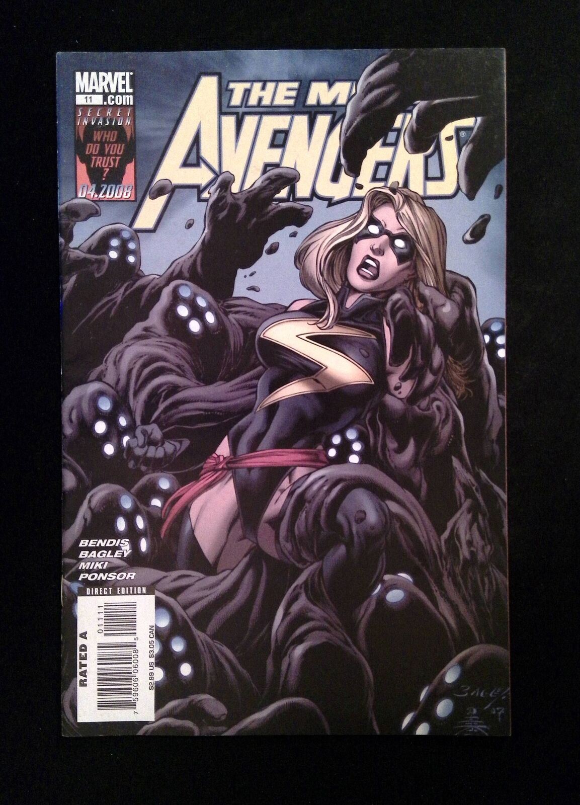 Mighty Avengers #11 MARVEL Comics 2008 VF+