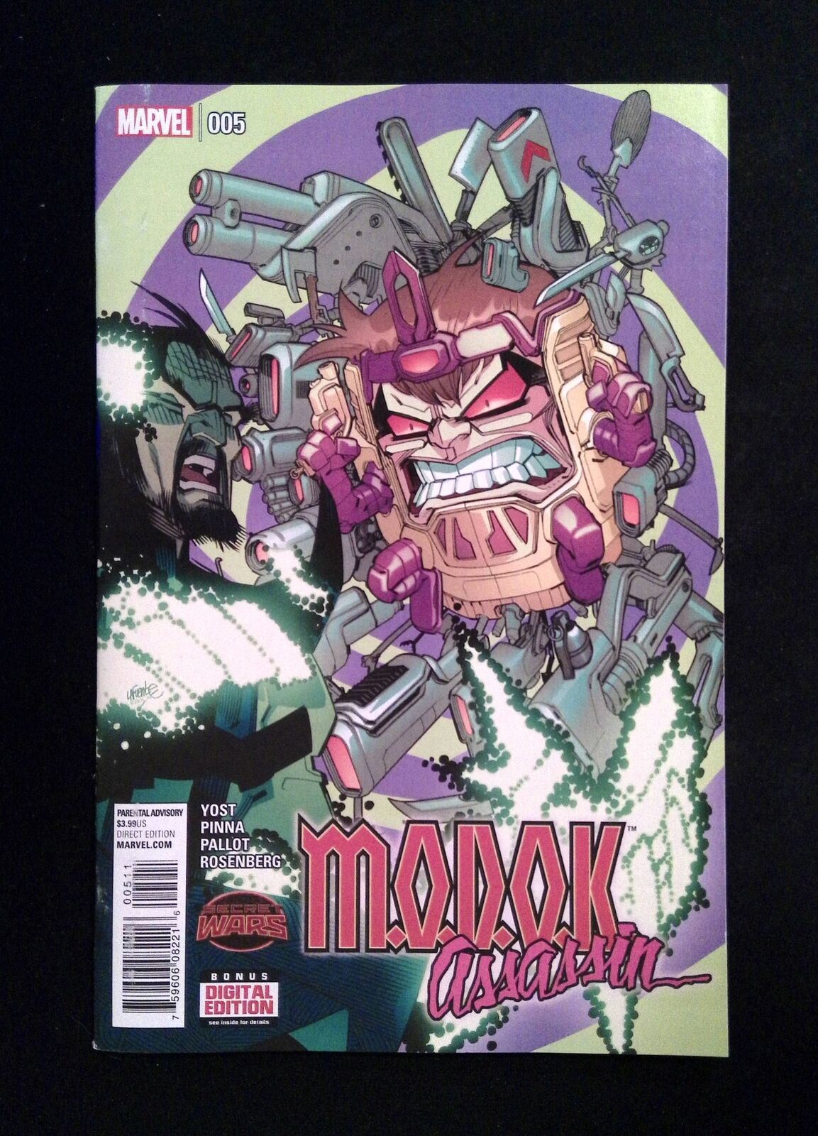 Modok Assassin #5 MARVEL Comics 2015 NM
