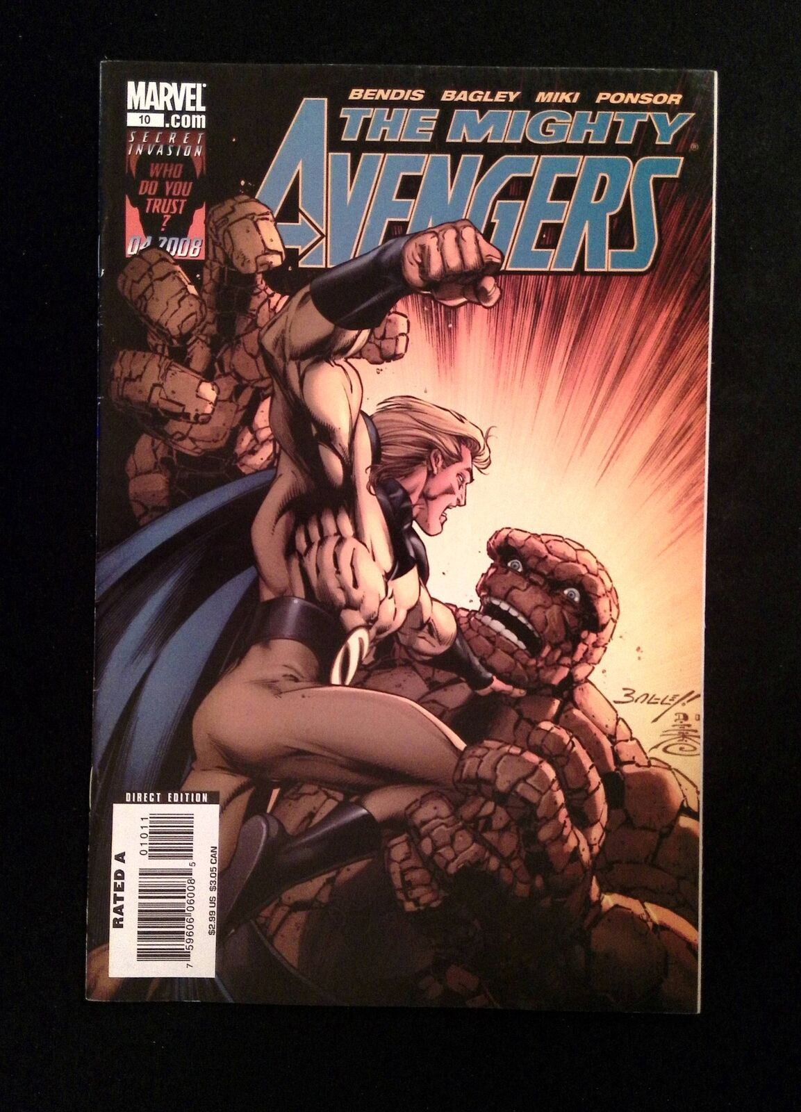 Mighty Avengers #10 MARVEL Comics 2008 VF+