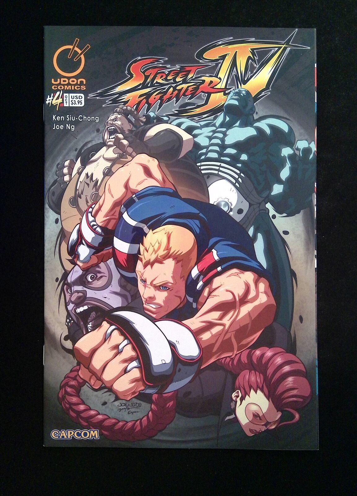 Street Fighter IV #4B UDON Comics 2009 VF/NM NG VARIANT