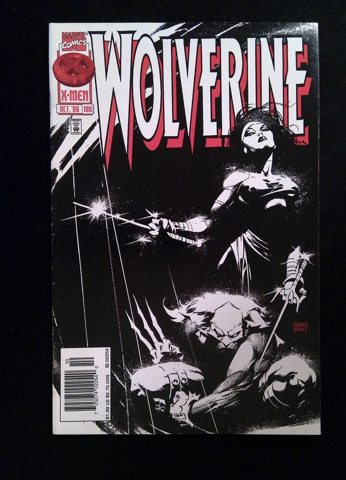Wolverine #106 Marvel Comics 1996 VF+ Newsstand