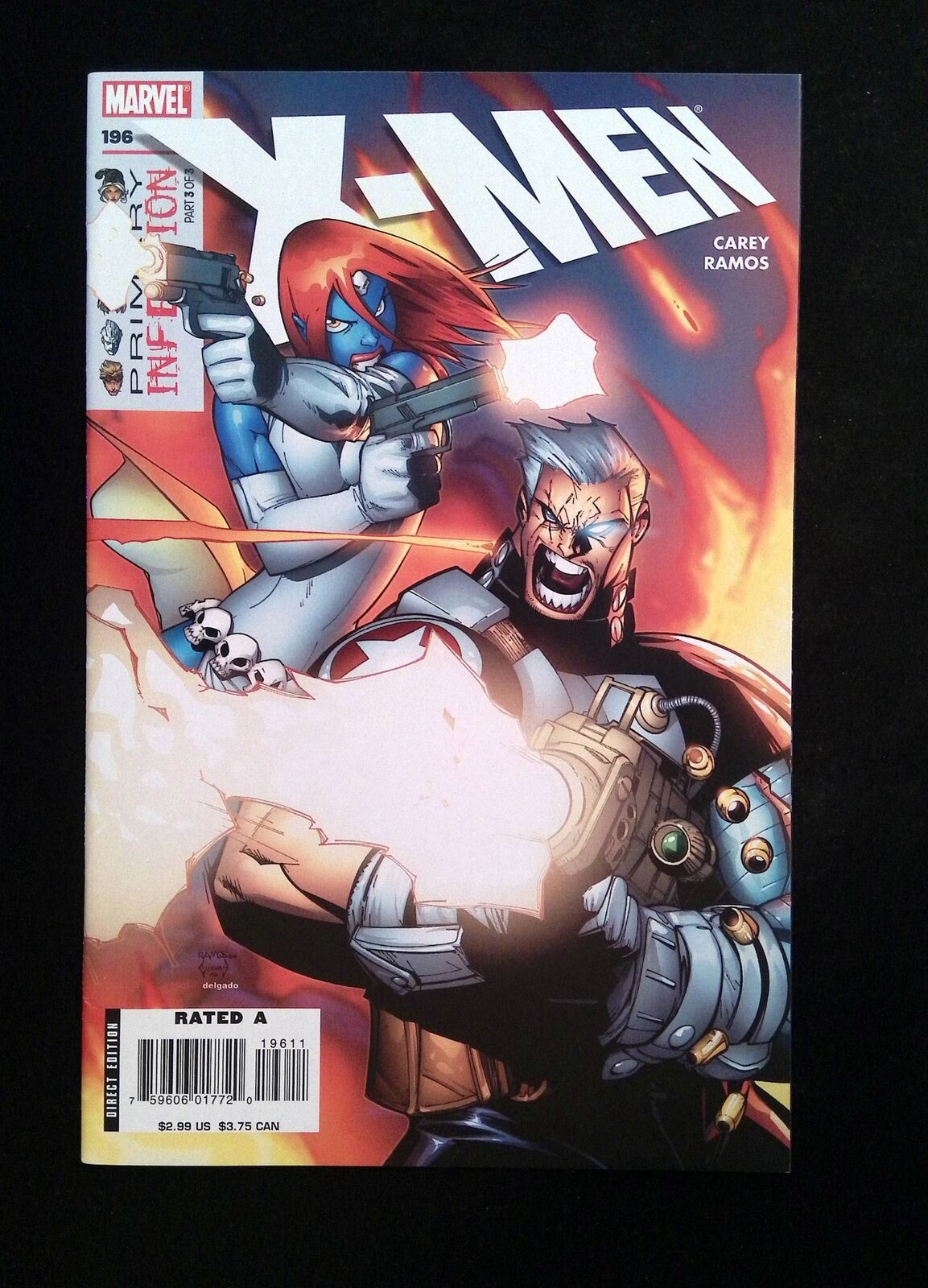 X-Men #196 MARVEL Comics 2007 VF/NM