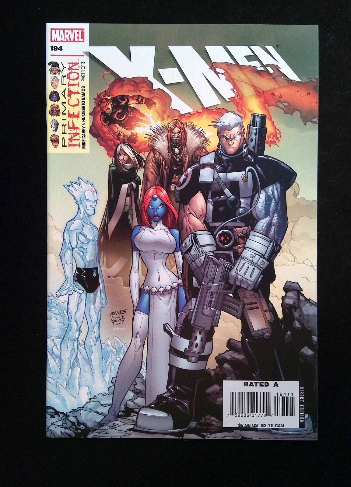 X-Men #194 MARVEL Comics 2007 VF/NM