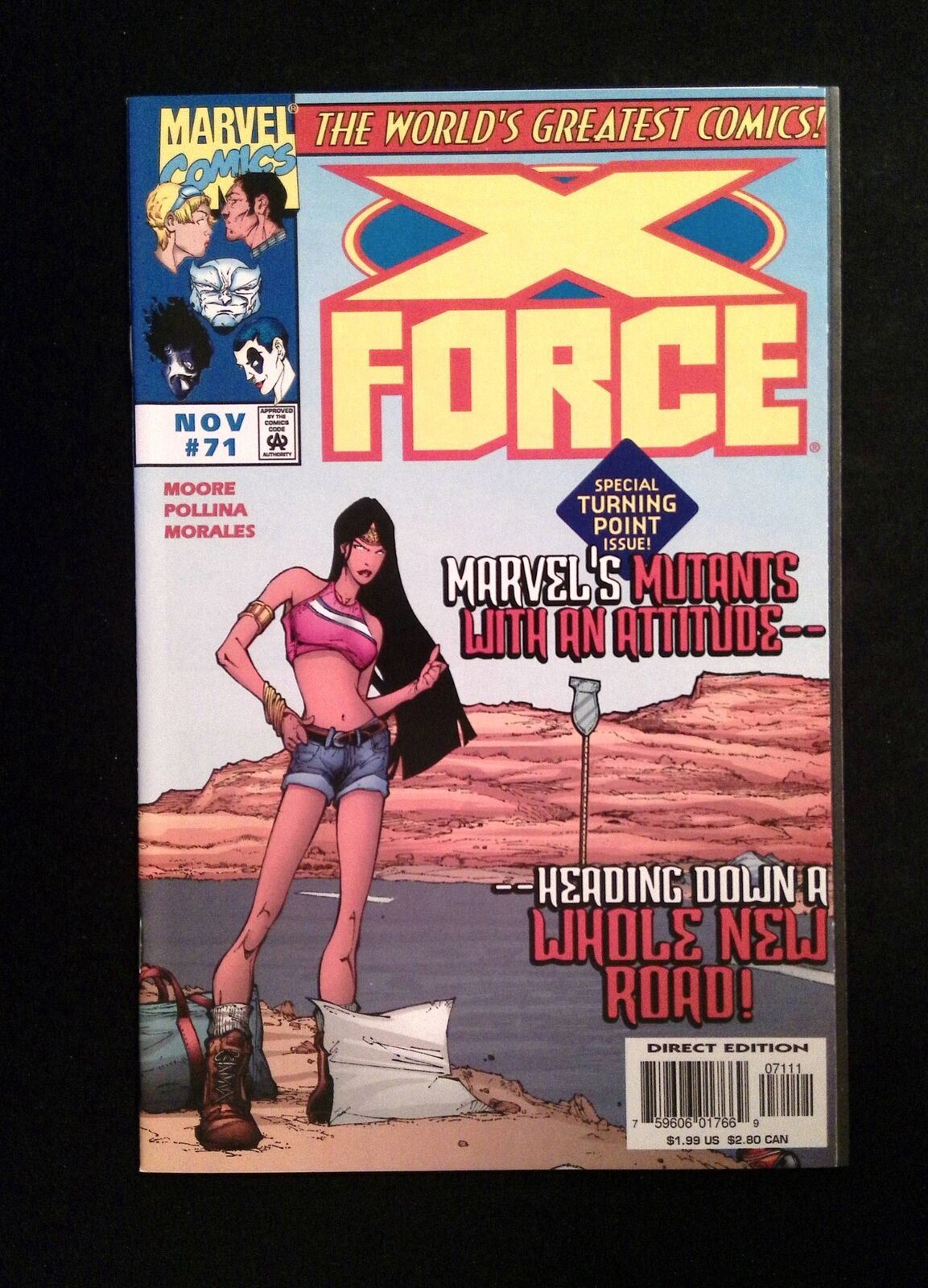 X-Force #71 MARVEL Comics 1997 NM-